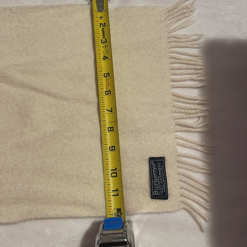 Burberry scarf 100% cashmere - Picture 4 of 5